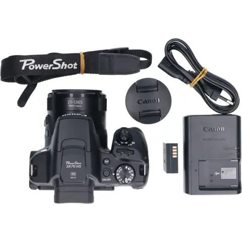 Tweedehands Canon PowerShot SX70 HS Black CM5009