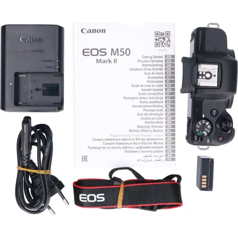 Tweedehands Canon EOS M50 Mark II Body Zwart CM4795