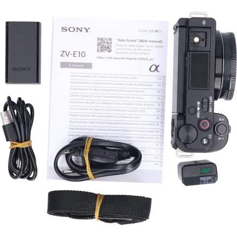 Tweedehands Sony ZV-E10 Body CM4682