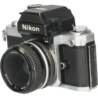 Tweedehands Nikon F2 Analoog met 50mm F/2 CM3827