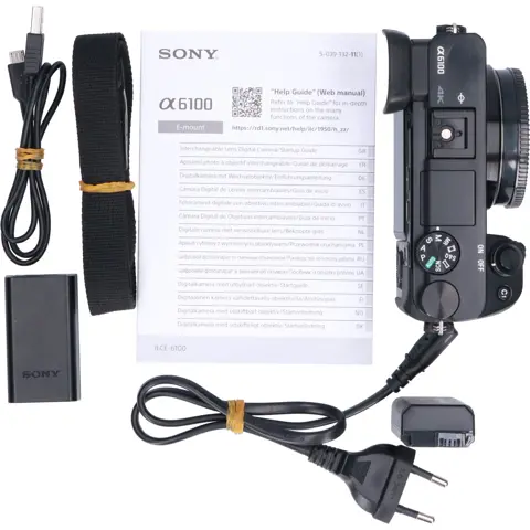 Tweedehands Sony A6100 Body Zwart CM5174