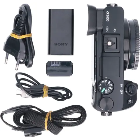 Tweedehands Sony A6100 Body Zwart CM5405