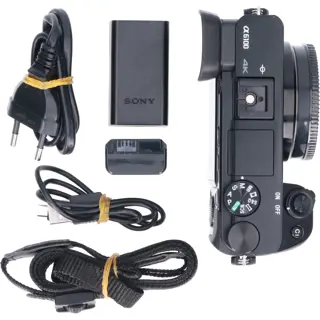Tweedehands Sony A6100 Body Zwart CM5405