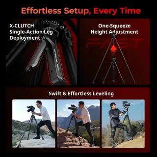 SmallRig 5756 SmallRig X Potato Jet Tribex Carbon II Tripod