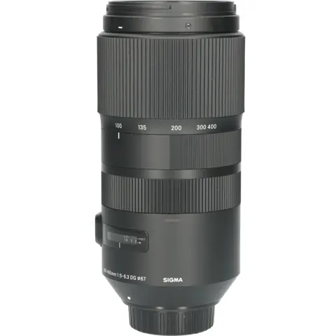 Tweedehands Sigma 100-400mm f/5-6.3 DG OS HSM Contemporary Nikon CM5210