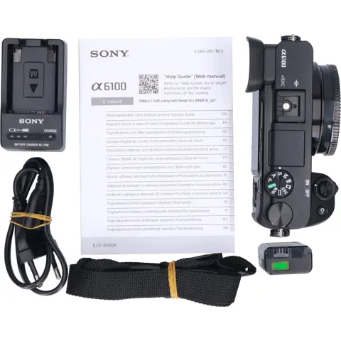 Tweedehands Sony A6100 Body Zwart CM5034