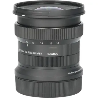 Tweedehands Sigma 10-18mm f/2.8 DC DN Contemporary Canon RF mount CM5302