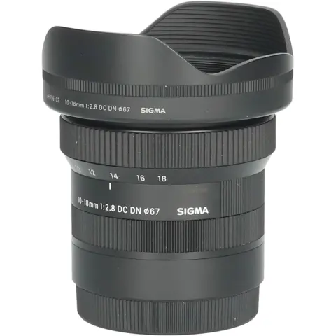 Tweedehands Sigma 10-18mm f/2.8 DC DN Contemporary Sony E mount CM4802