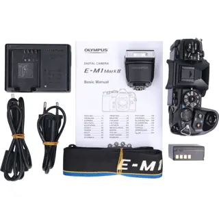 Tweedehands Olympus E-M1 Mark II Body Zwart CM4813