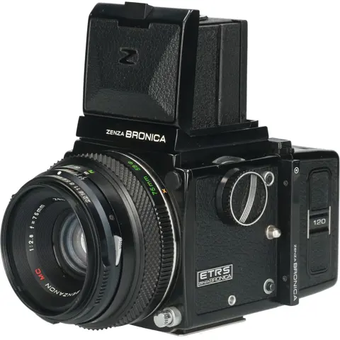 Tweedehands Bronica ETRS met Zenzanon MC 75mm f/2.8 CM5258