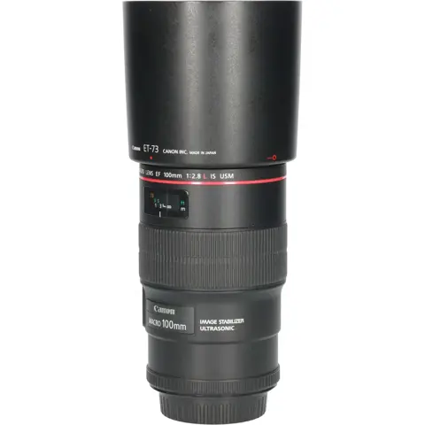 Tweedehands Canon EF 100mm f/2.8L IS Macro USM CM4871
