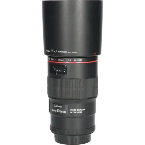Tweedehands Canon EF 100mm f/2.8L IS Macro USM CM4958