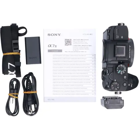 Tweedehands Sony A7 III Body CM5367