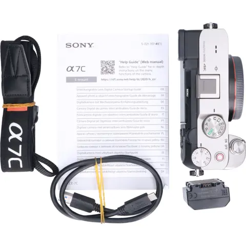 Tweedehands Sony A7C Body Zilver CM4713