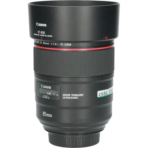 Tweedehands Canon EF 85mm f/1.4L IS USM CM4896