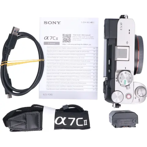 Tweedehands Sony A7C II Body Silver CM4719