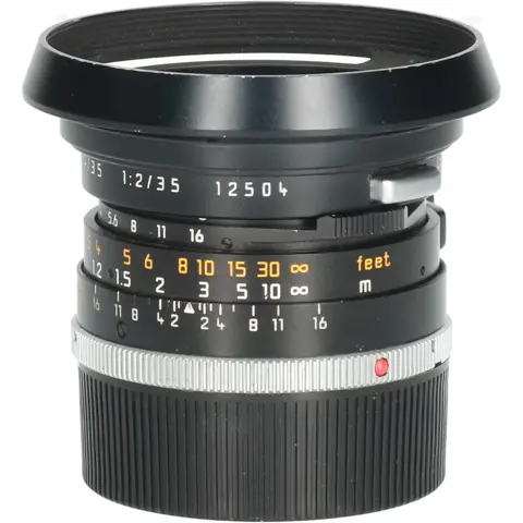 Tweedehands Leica Summilux-M 35mm f/1.4 zwart CM5059