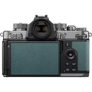 Nikon Z f Silver Body Teal Blue