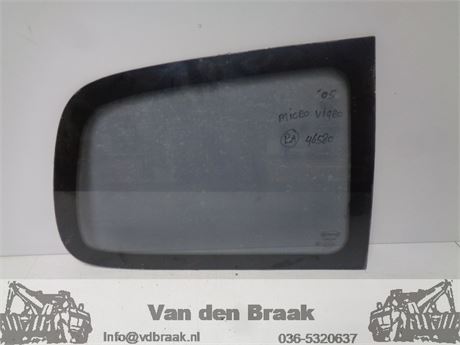 Microcar Virgo 1996-2006 Zijruit rechts achterzijde