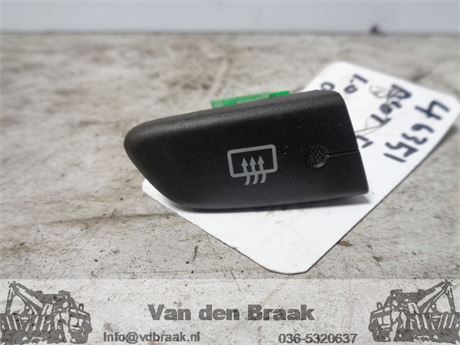 Peugeot 107 2005-2014 Achterruitverwarmingsschakelaar