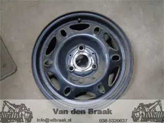 Smart City-Coupe 1998-2004 Stalen velg voorzijde