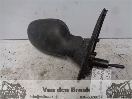 Nissan Micra K12 2003-2011 Spiegel rechts handverstelbaar