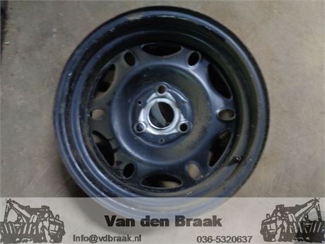 Smart City-Coupe 1998-2004 Stalen velg achterzijde