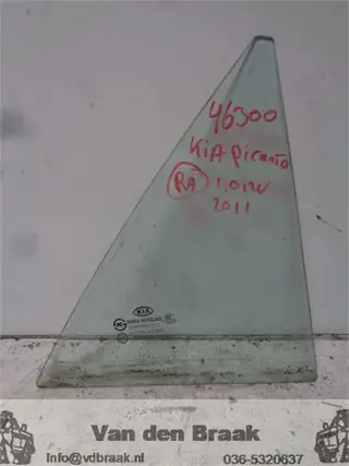 Kia Picanto 5 drs 2011-2017 Scheerruit rechtsachter