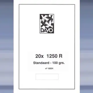 Standaard Bladen (1250 Ruit)