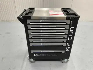 Ultra Force Equipment Gereedschapswagen 7 laden gevuld met 258 pcs