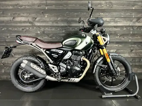 Triumph SCRAMBLER 400 X MATT KHAKI DEMO - 45970315