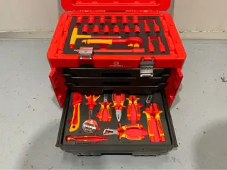 EVERFORCE Elektra gereedschap 55 pcs gecertificeerd 1000V, krachtstroom