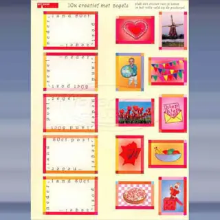 Tien maal creatief met zegels (1998)