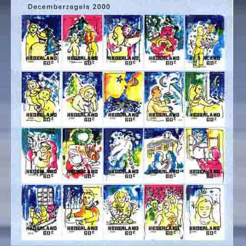 Decemberpostzegels (2000)