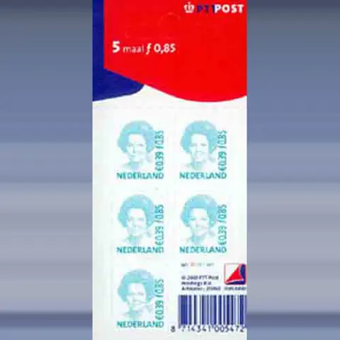 Beatrix inversie 085 / &euro; 0,39 (2001)