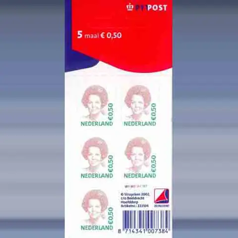 Beatrix &euro; 0,50 (2002)