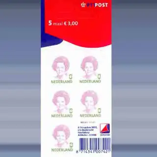 Beatrix &euro; 3,00 (2002)