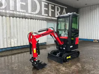 VICSEC VC 13 C , Mini Excavator , Close cabine , 3 pieces in stock