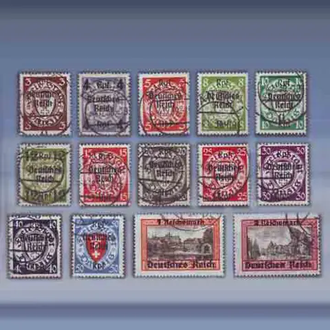 Danzig opdruk Deutsches Reich (1939)