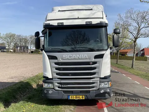 Scania G340 LNG 4x2 Euro 6 Handgeschakeld, slechts 484638km. BS1825