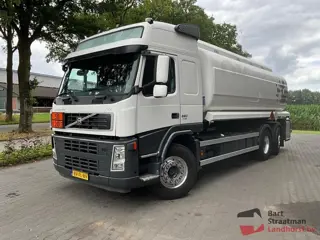 Volvo FM 9.380 6x2 Euro 5 tankwagen, 25000 L 4 Compartementen. BS1830