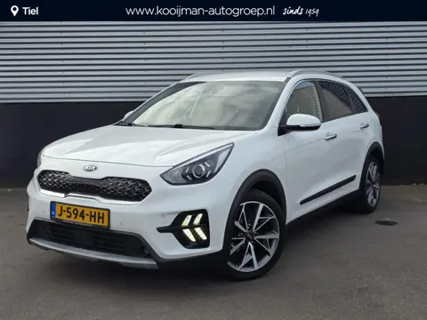 Kia Niro 1.6 GDi Hybrid DynamicPlusLine Trekhaak, dodehoek detectie, parkeersensoren, keyless, stoel