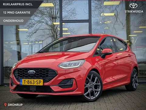 Ford Fiesta 1.0 EcoBoost Hybrid ST-Line | Trekhaak | Led | Cruise control | Climate control | PDC A 