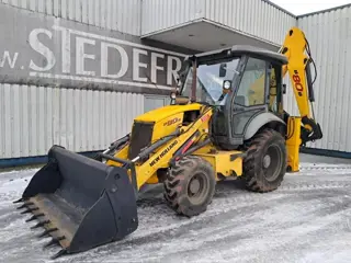 New Holland B 80 B - SS , 4x4 , Backhoe Loader , 4in1 Bucket