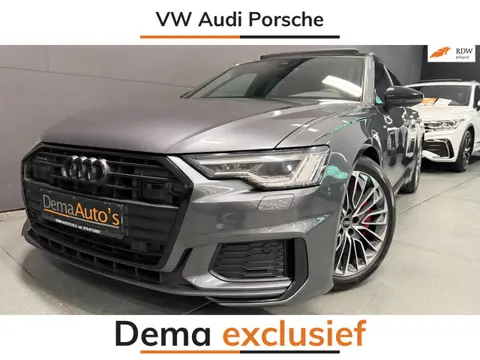 Audi A6 Avant 55 TFSI e-quattro 3X S-LINE BLACK-LINE SOH-TEST/PANO/B&O/SFEERVERL/M-STOELEN/NAVI/DAB/