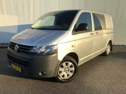 Volkswagen Transporter 2.0 Benzine Airco Navi Dub Schuifdeuren Leer Pakeer sensoren Alu Velg Euro 5 