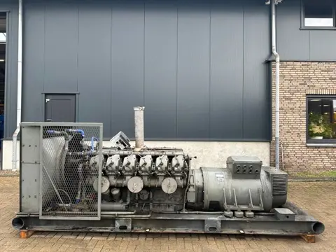 Baudouin Leroy Somer 300 kVA noodstroom generatorset ex Emergency