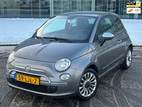 Fiat 500 1.2 Sport AUTOMAAT NAP HALF LEER