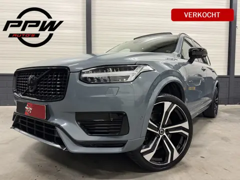 Volvo XC90 T8 Recharge AWD R-Design THUNDERGREY PANO/B&W/LUCHTVERING/TREKHAAK/360CAMERA/HEAD-UP/22"/