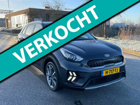 Kia Niro 1.6 GDi Hybrid DynamicPlusLine, Aut, Trekhaak, Acc, Stoel-/stuurverw, Cam, 1e eig afk, Geen